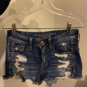 American Eagle jean shorts